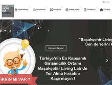 Tablet Screenshot of basaksehir-livinglab.com
